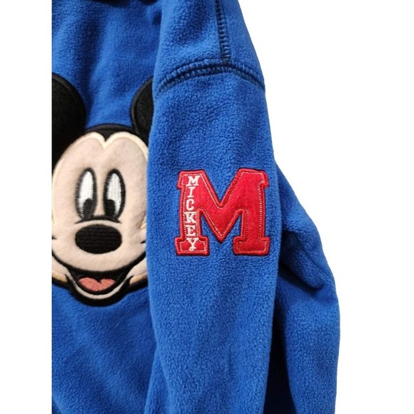 Mickey Mouse Disney Blue Hooded Jacket Baby Boys 24 Month - Picture 2 of 3